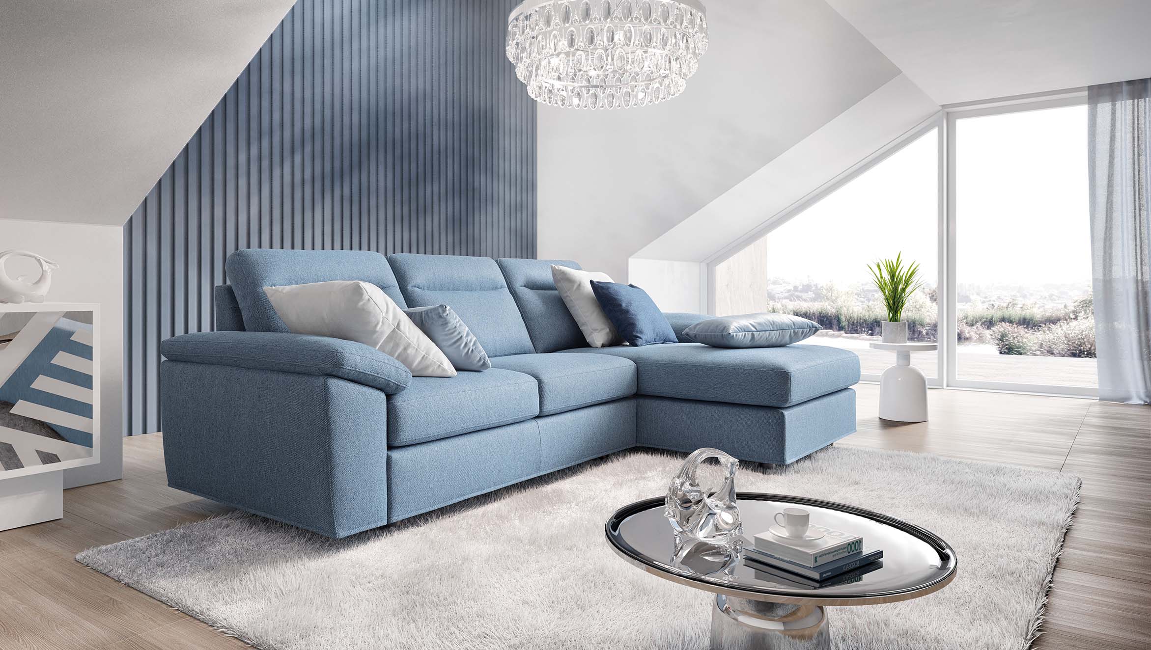 Divano Moderno 414