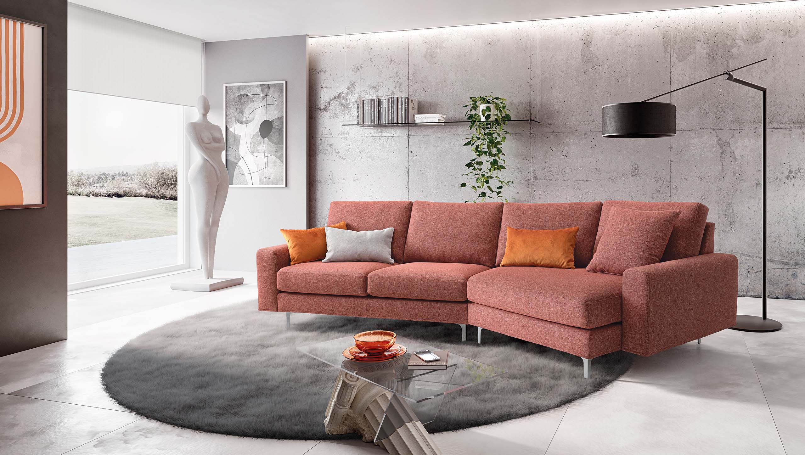Divano Moderno 415