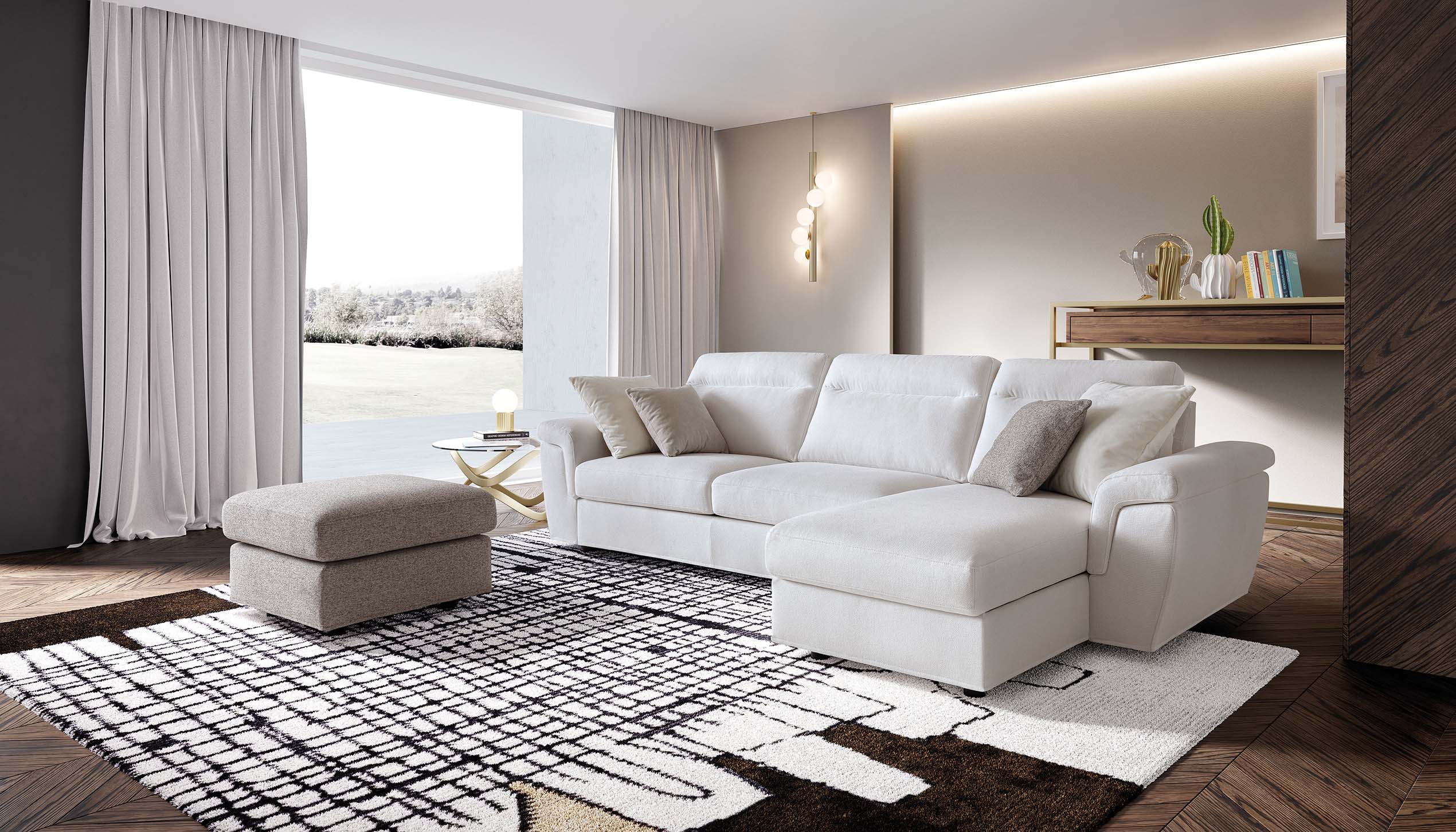 Divano Moderno 418