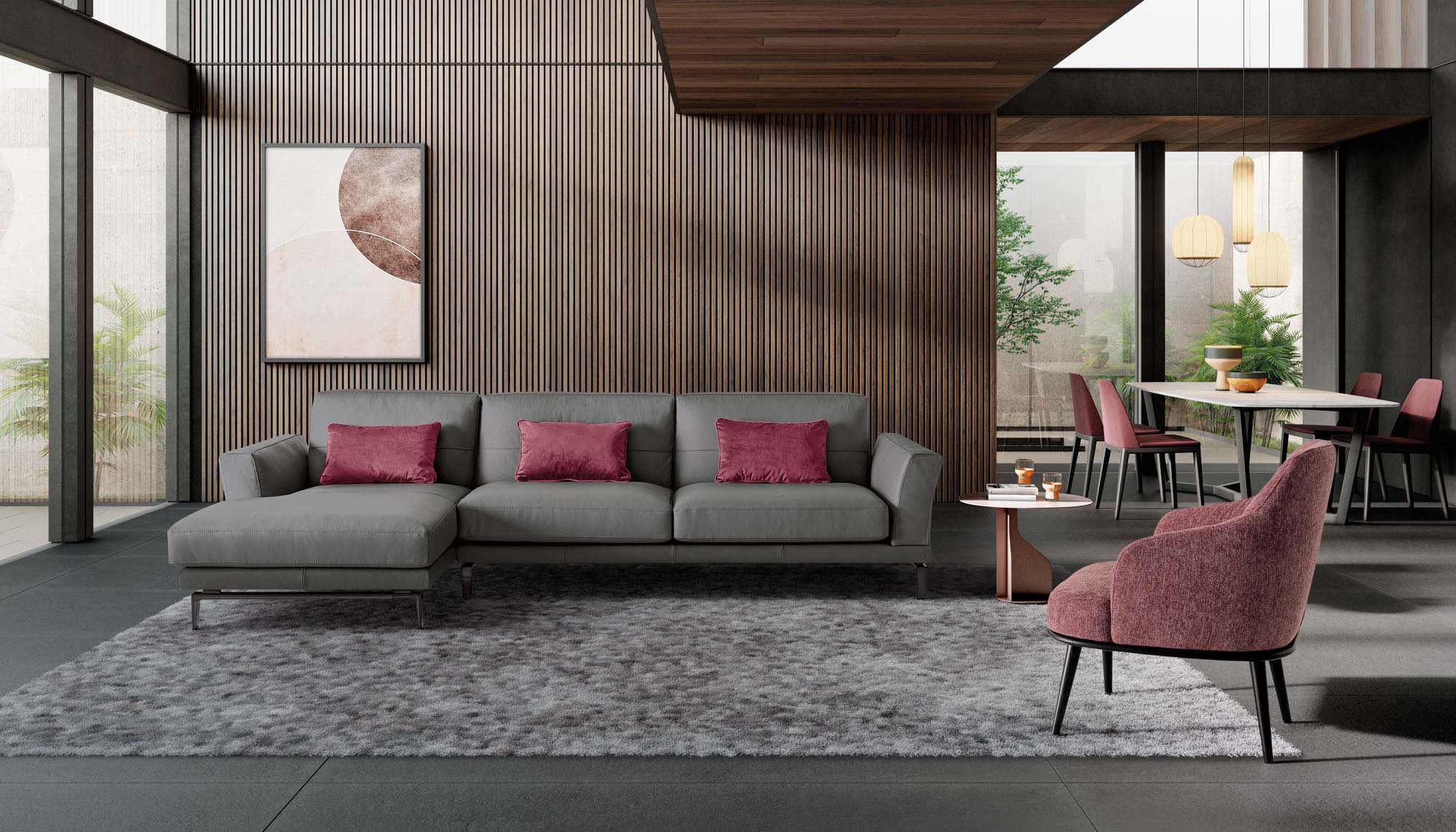 Divano Moderno 438