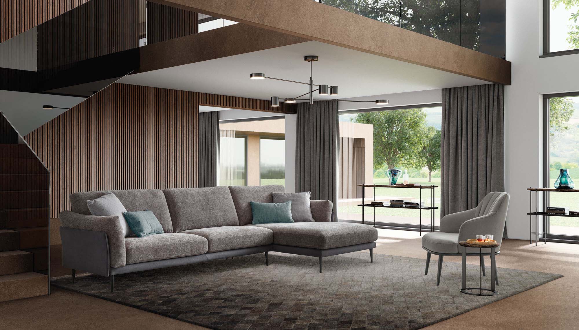 Divano Moderno 455