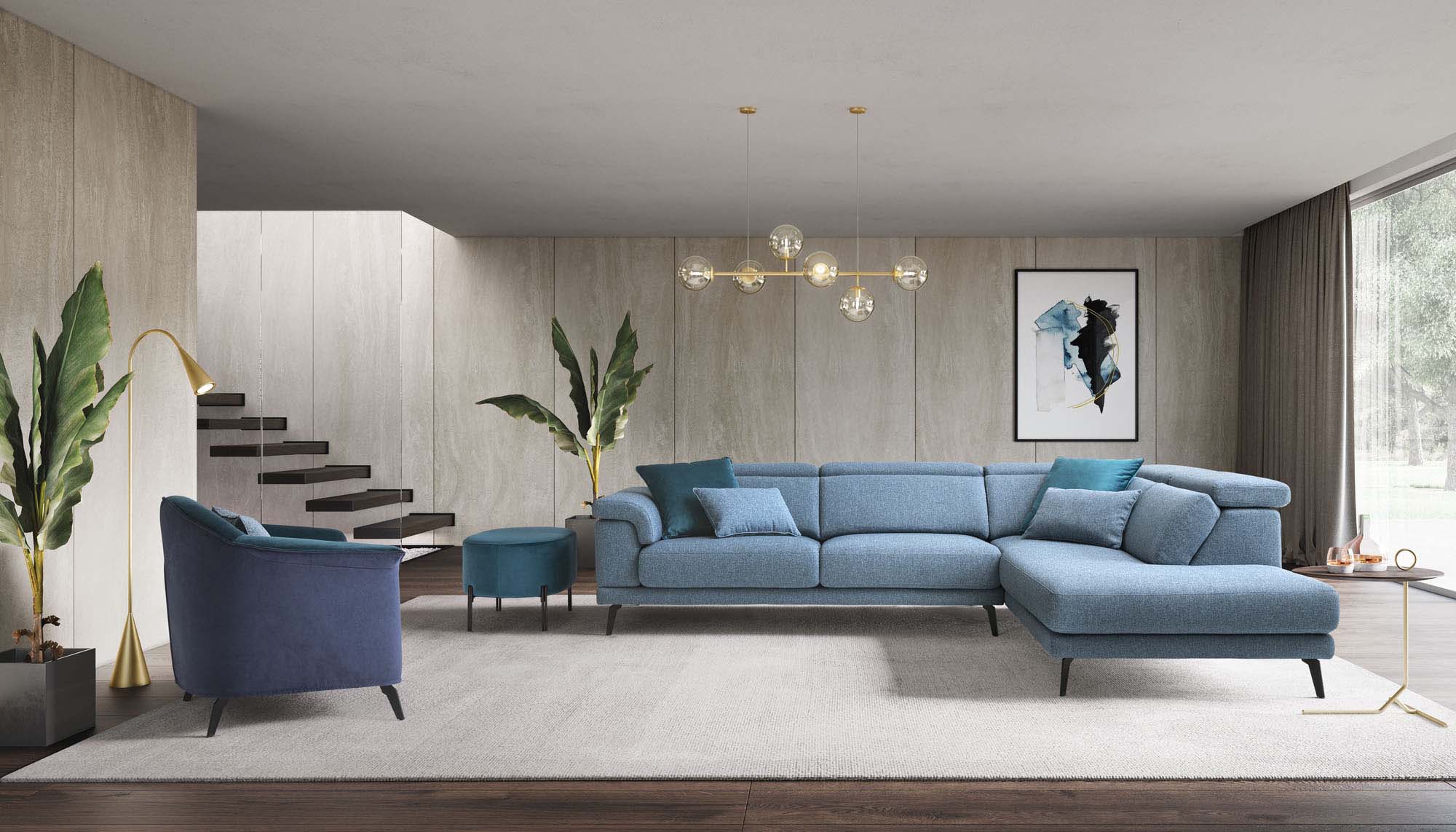 Divano Moderno 457