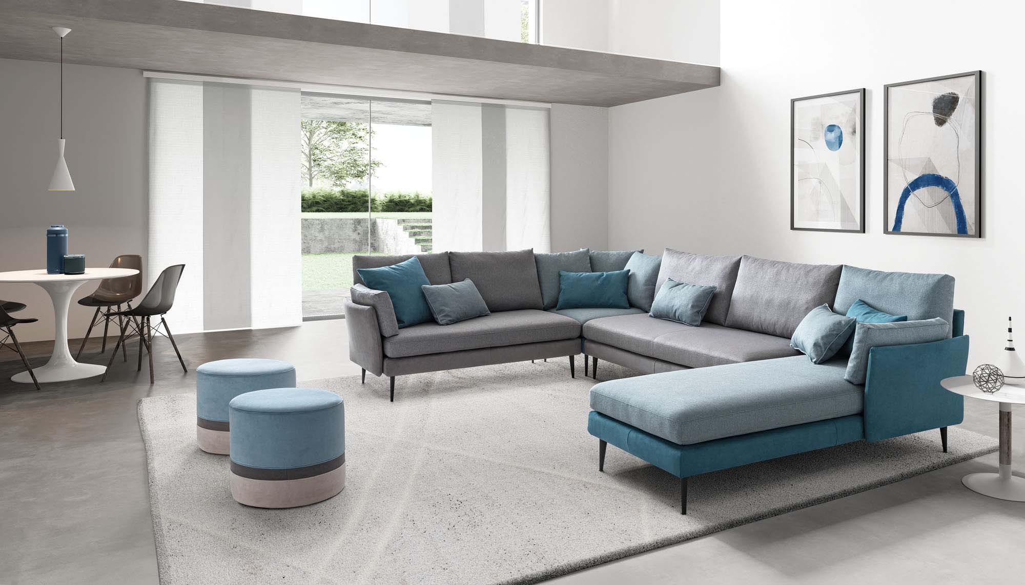 Divano Moderno 458
