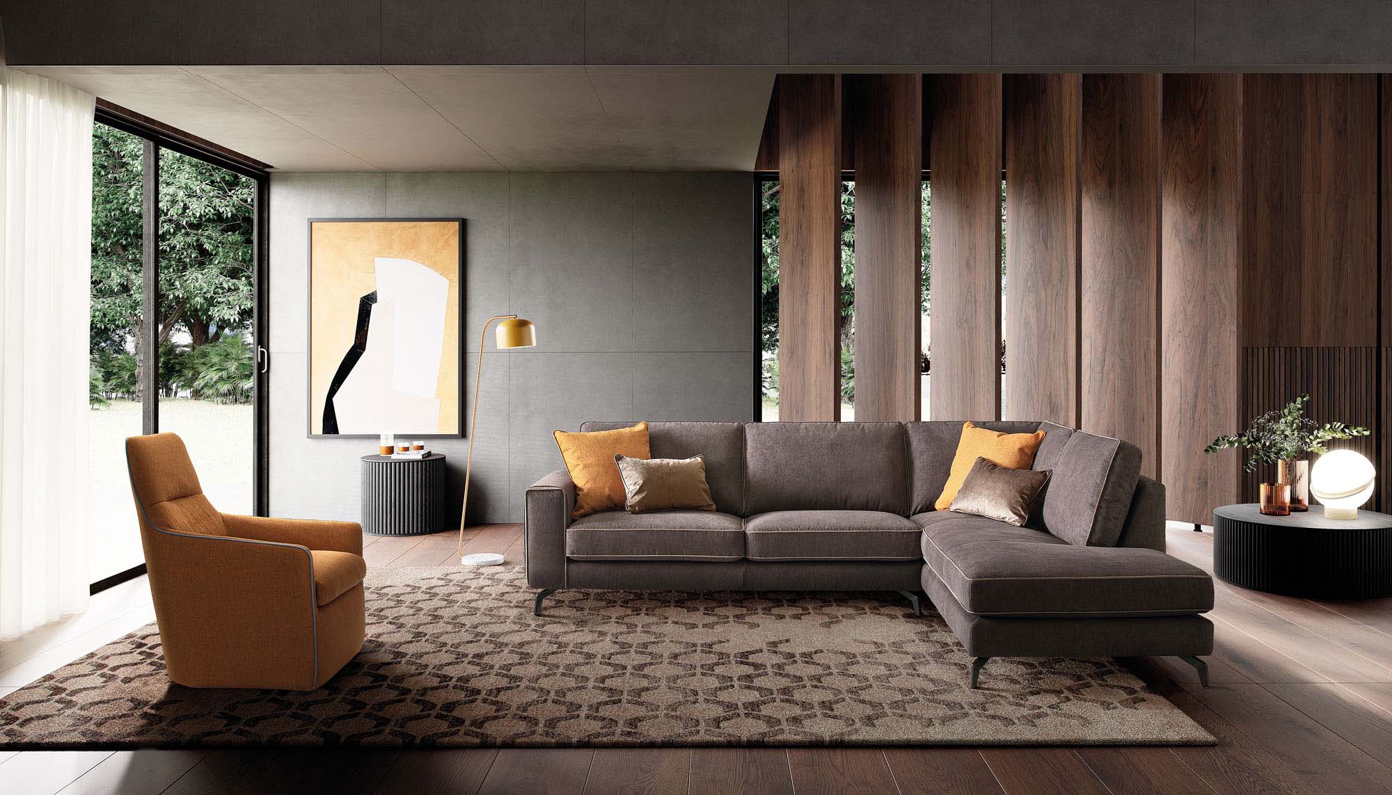 Divano Moderno 464